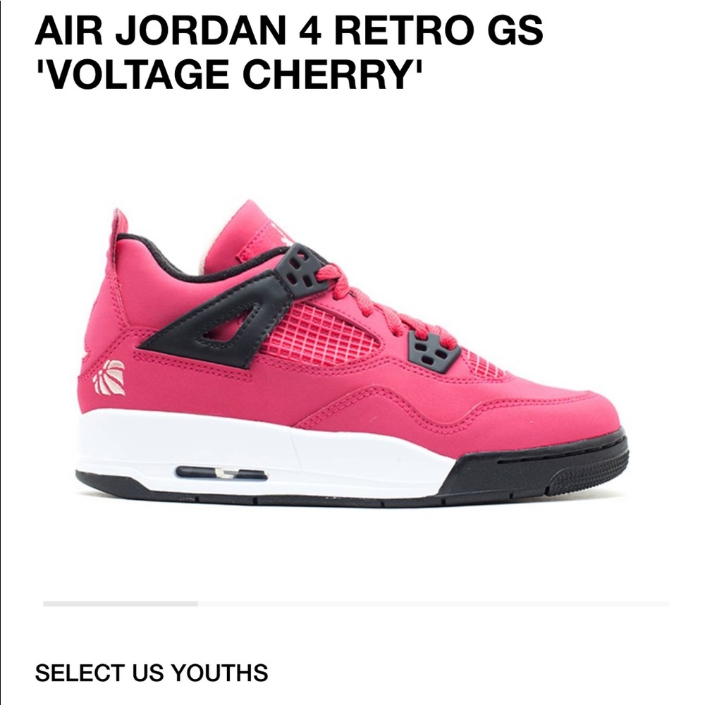 Voltage cherry Jordan 4 retro